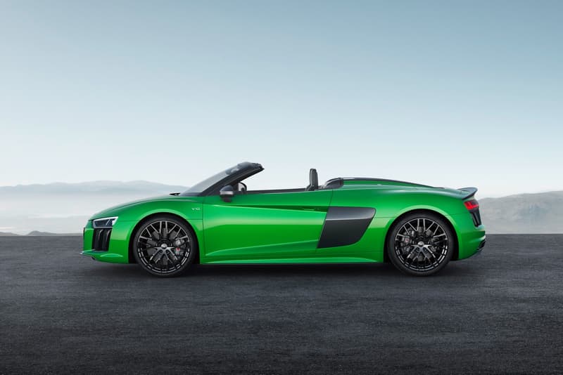 Audi 發佈 R8 V10 Spyder Plus 敞篷跑車