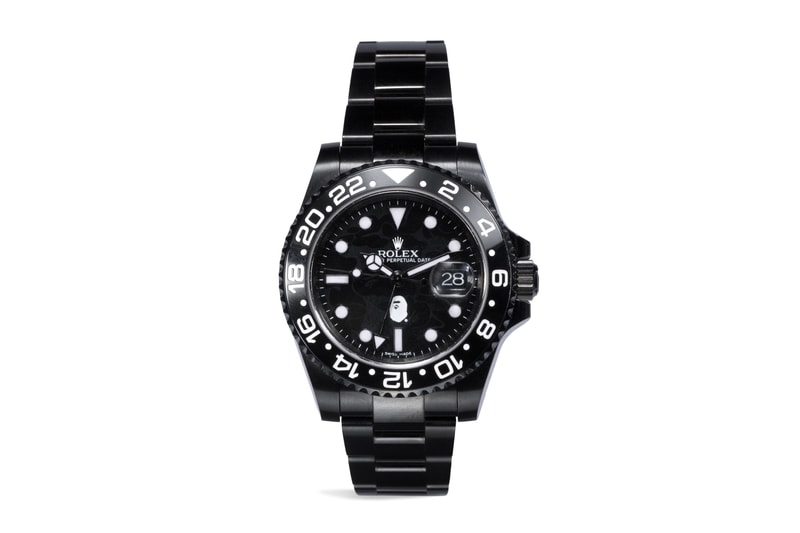 BAPE 攜手 Bamford Watch Department 打造 Rolex Daytona 及 GMT 定製腕錶