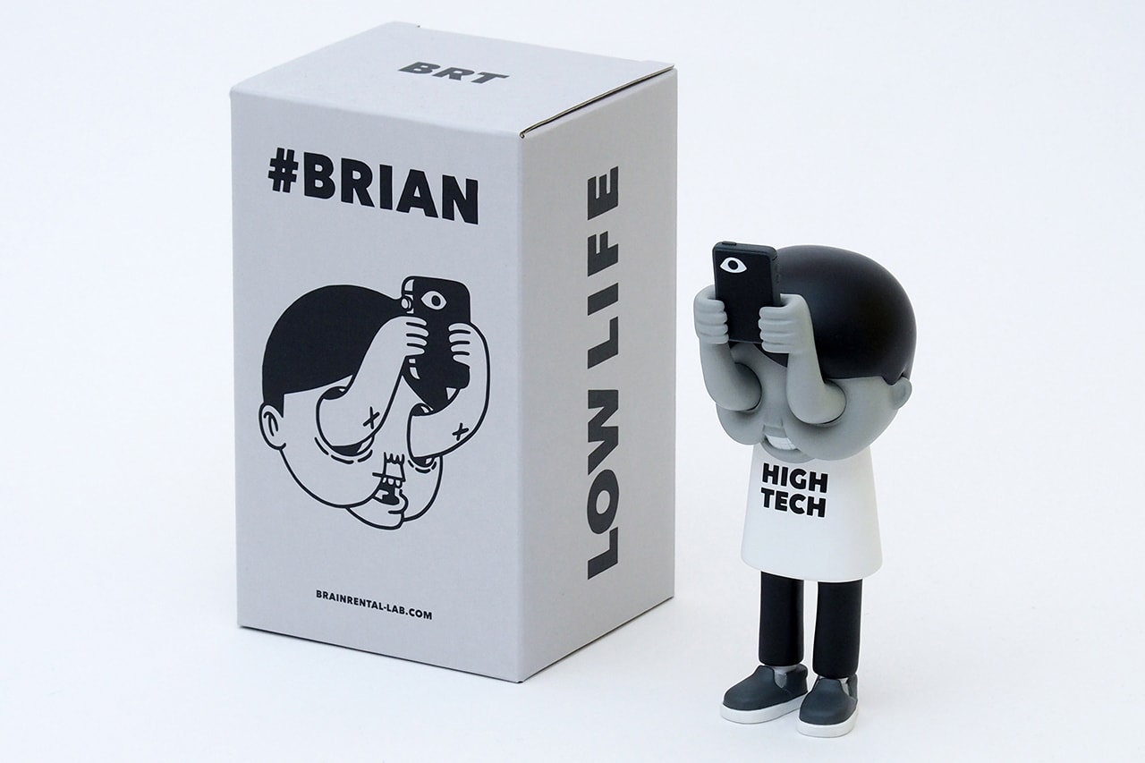 Brainrental 推出首個「BRIAN」搪膠公仔