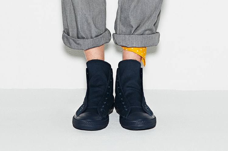 CONVERSE All Star 100 周年別注 Slip M Hi 無鞋帶版本登場