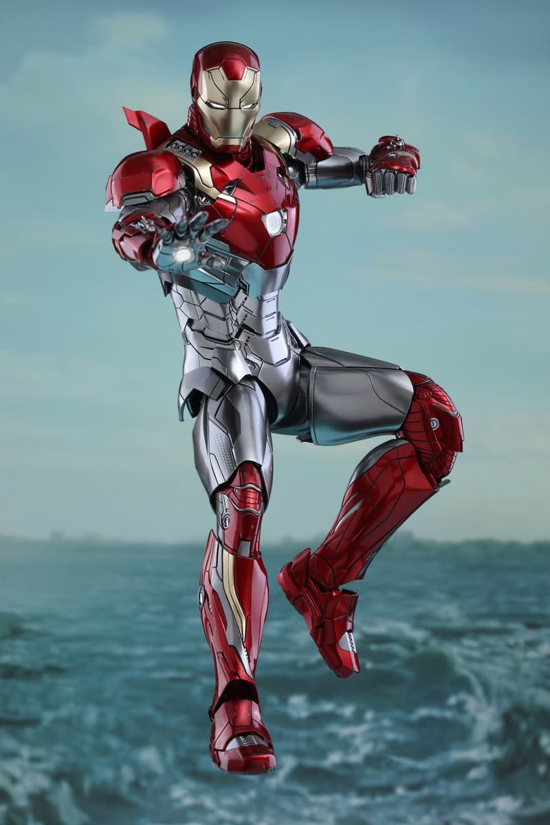 Hot Toys 製作《Spider Man：Homecoming》Iron Man 1:6 比例 Mark XLVII 合金珍藏人偶登場