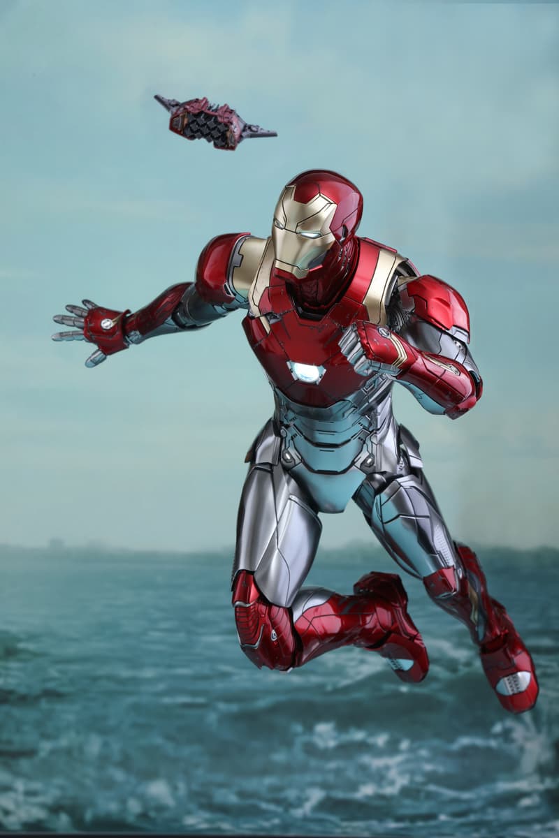 Hot Toys 製作《Spider Man：Homecoming》Iron Man 1:6 比例 Mark XLVII 合金珍藏人偶登場