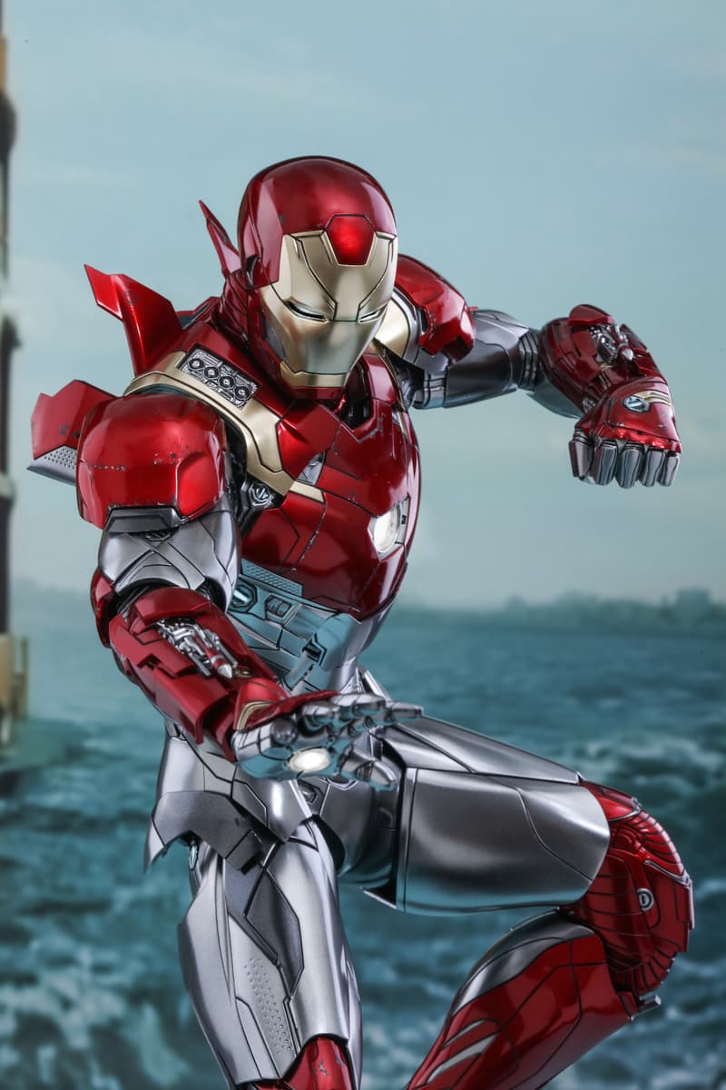 Hot Toys 製作《Spider Man：Homecoming》Iron Man 1:6 比例 Mark XLVII 合金珍藏人偶登場