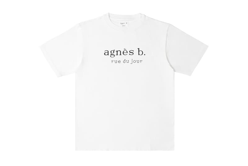 agnès b x ADAM ET ROPÉ 2017 聯名 T-Shirt 系列