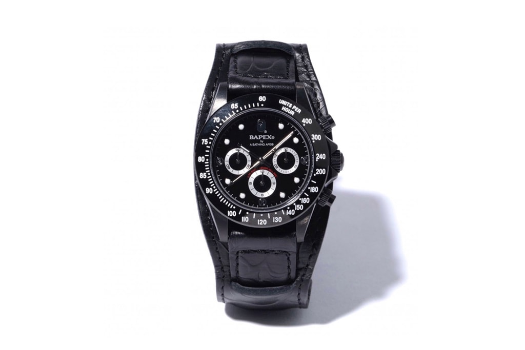 BAPE 為 BAPEX TYPE-3 腕錶系列推出全新皮革錶帶版本