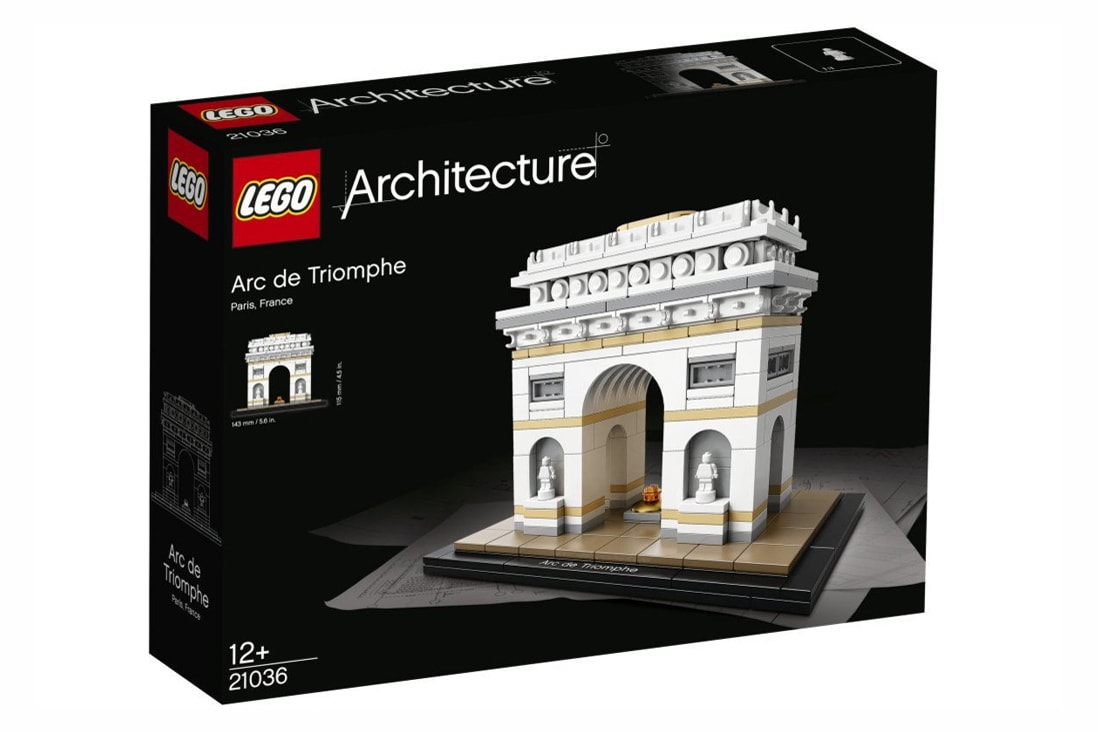 乐高 Archictecture 將推出法國凱旋門「Arc de Triomphe」積木模型