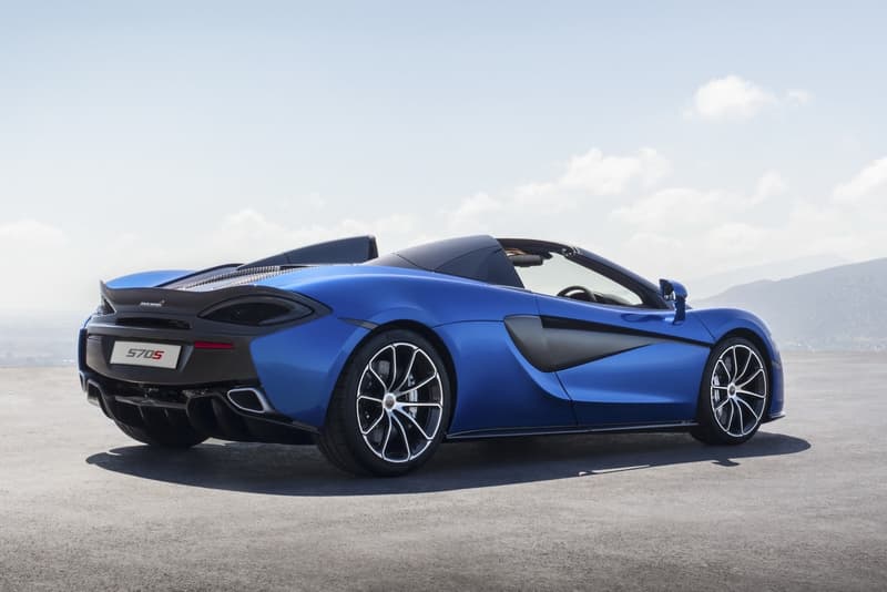 McLaren 發佈 570S Spider 敞篷跑車