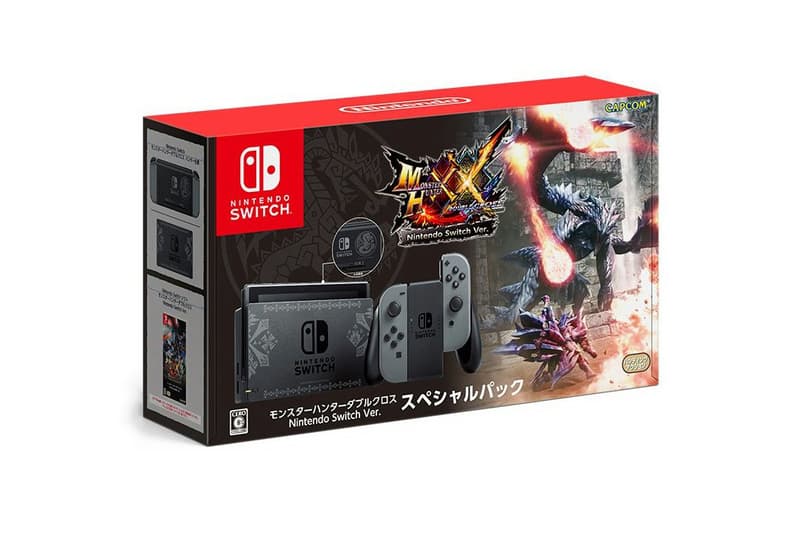 《Monster Hunter XX Nintendo Switch Ver.》別注版 Nintendo Switch 主機曝光