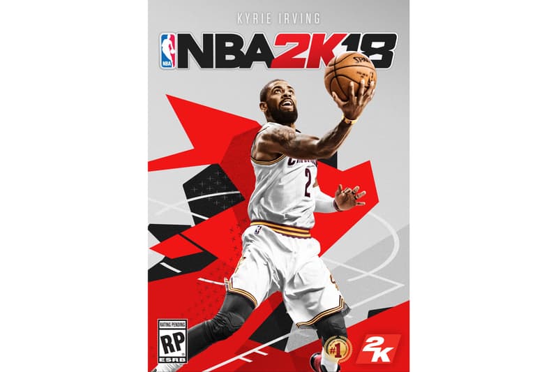 Kyire Irving 成為《NBA 2K18》普通版封面人物