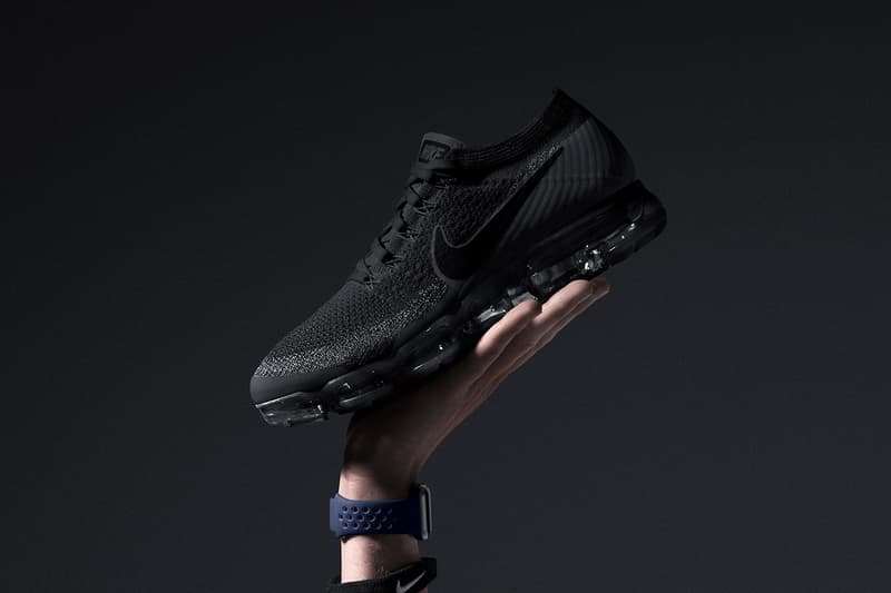 Nike Air VaporMax 全新「Triple Black」配色官方圖片釋出