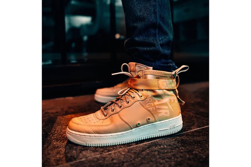 Nike SF-AF1 Mid 全新「Mushroom」配色上腳預覽