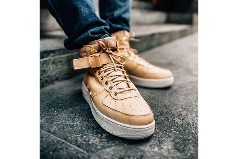 Nike SF-AF1 Mid 全新「Mushroom」配色上腳預覽