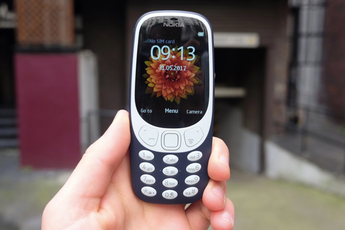 2017 年新版 Nokia 3310 耐用度測試