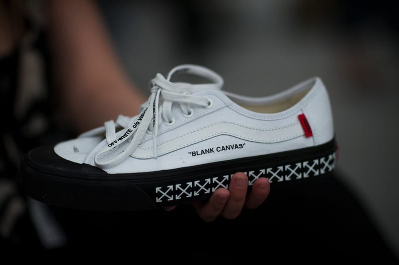 搶先預覽 OFF-WHITE x Vans 2018 春夏聯名鞋款