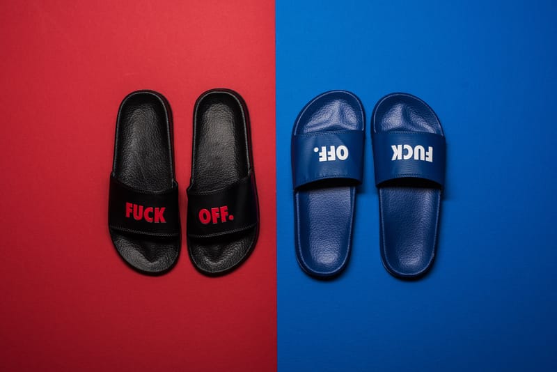 Raised by Wolves「FUCK OFF」Slides 拖鞋新配色上架