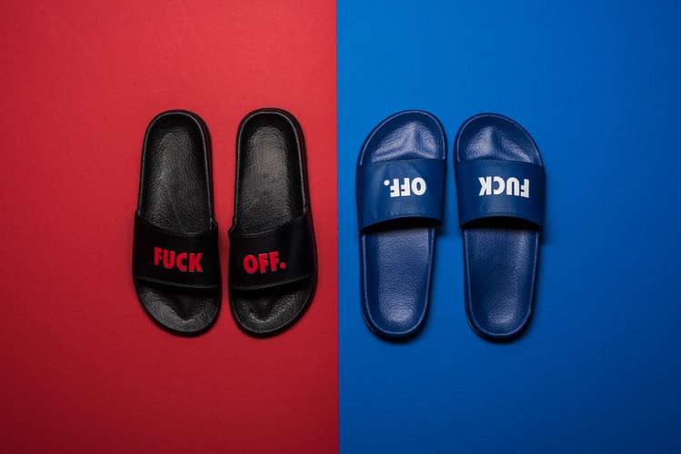 Raised by Wolves「FUCK OFF」Slides 拖鞋新配色上架