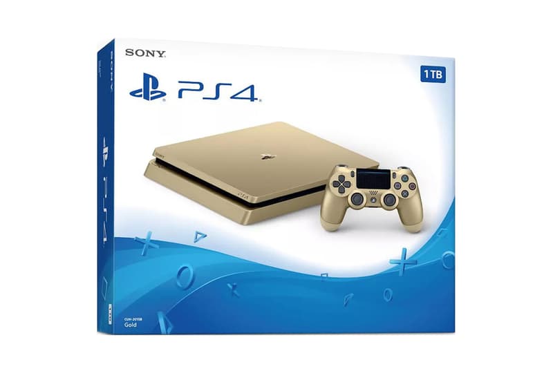 金色特別版 Sony PlayStation 4 Slim 提前曝光