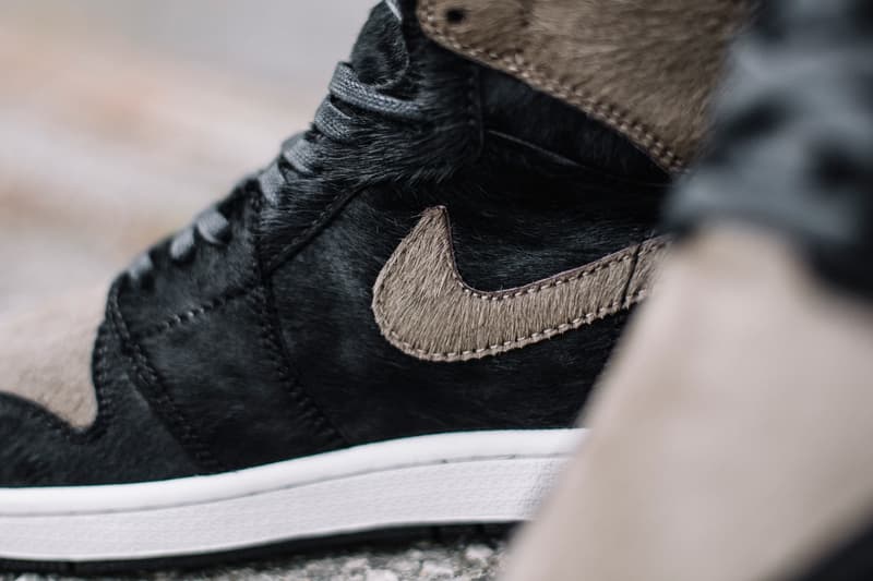 The Shoe Surgeon 打造 Air Jordan 1「Shadow」小馬毛客製版本