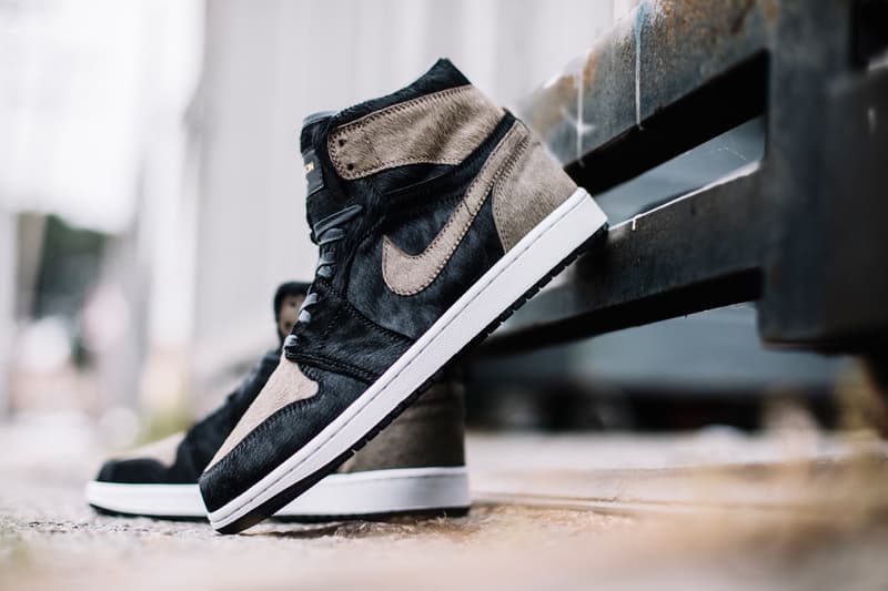 The Shoe Surgeon 打造 Air Jordan 1「Shadow」小馬毛客製版本