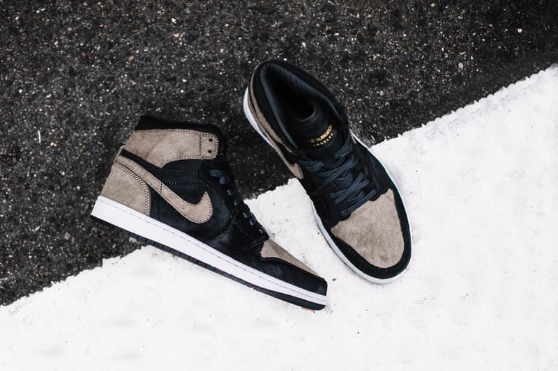 The Shoe Surgeon 打造 Air Jordan 1「Shadow」小馬毛客製版本