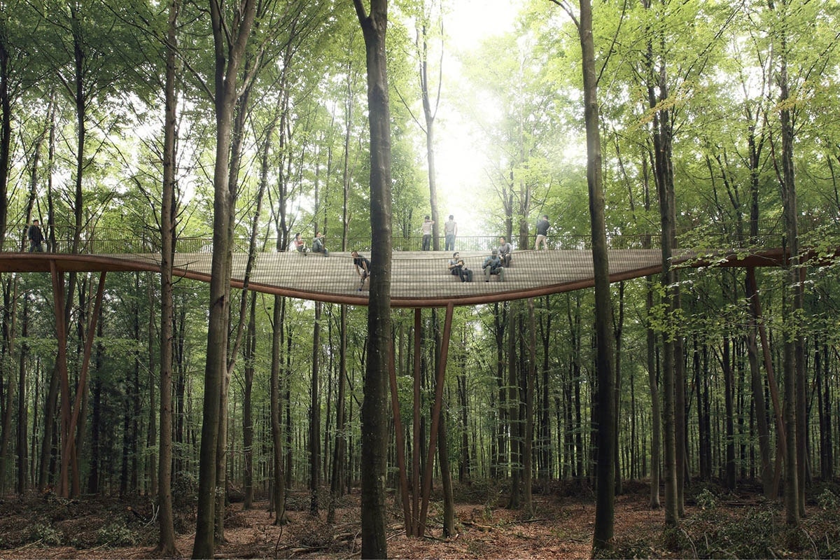 EFFEKT 於丹麥打造「Treetop Experience」旋轉觀景台