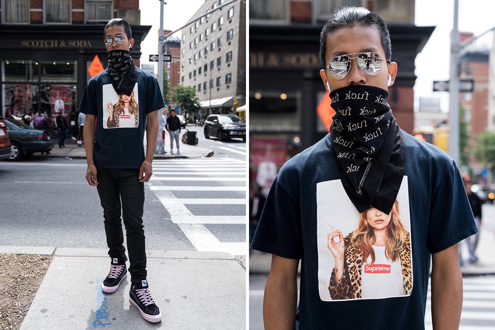 Streetsnaps: Thrasher x Supreme NYC Drop