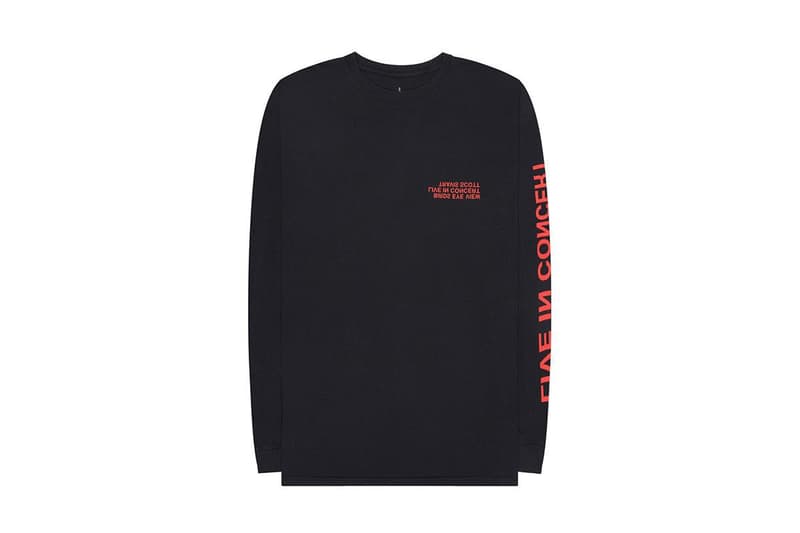 Travis Scott “Birds Eye View” Tour Merch