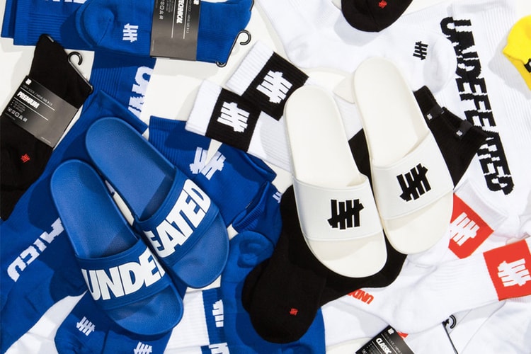 UNDEFEATED 重新推出升級版拖鞋跟襪子系列