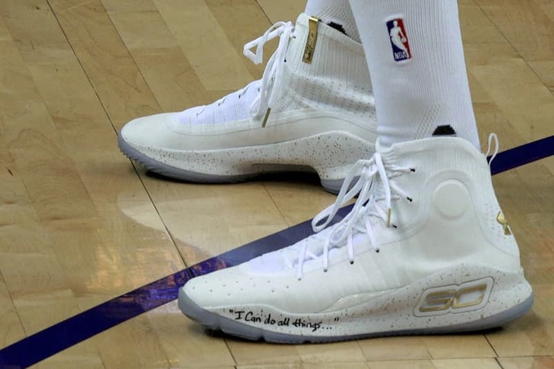 Stephen Curry 於 NBA 總決賽首戰曝光 Under Armour Curry 4