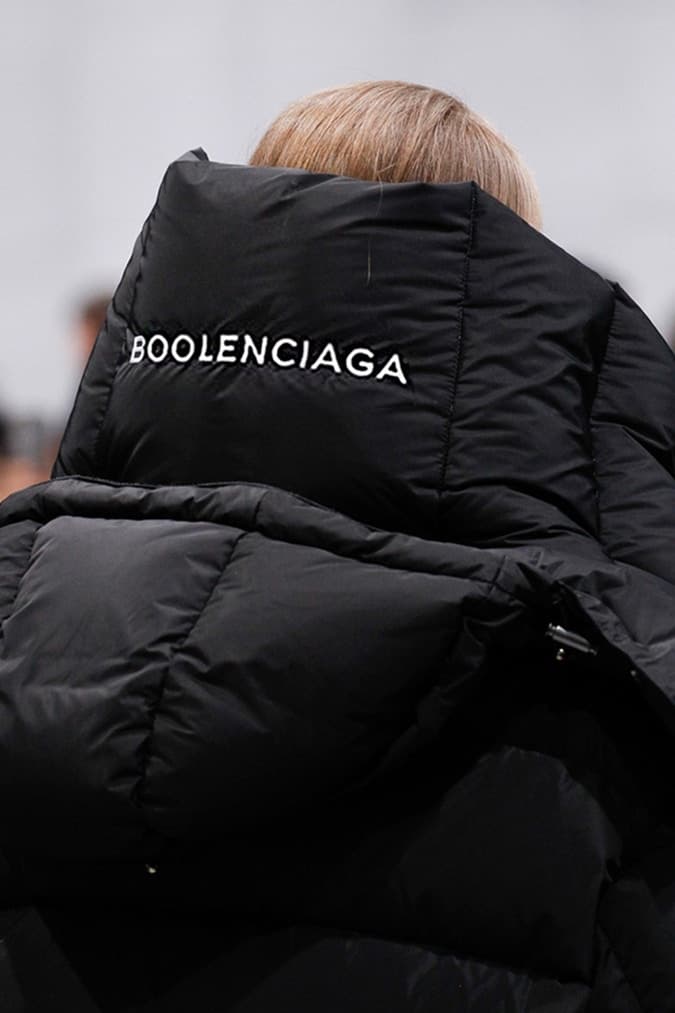 VETEMEMES Balenciaga Parody Label BOOLENCIAGA