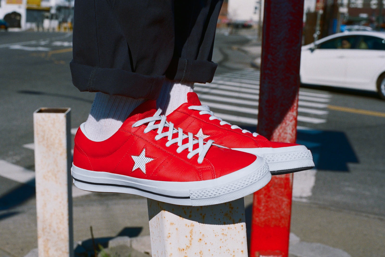 Converse One Star 全新 Perforated Leather 系列