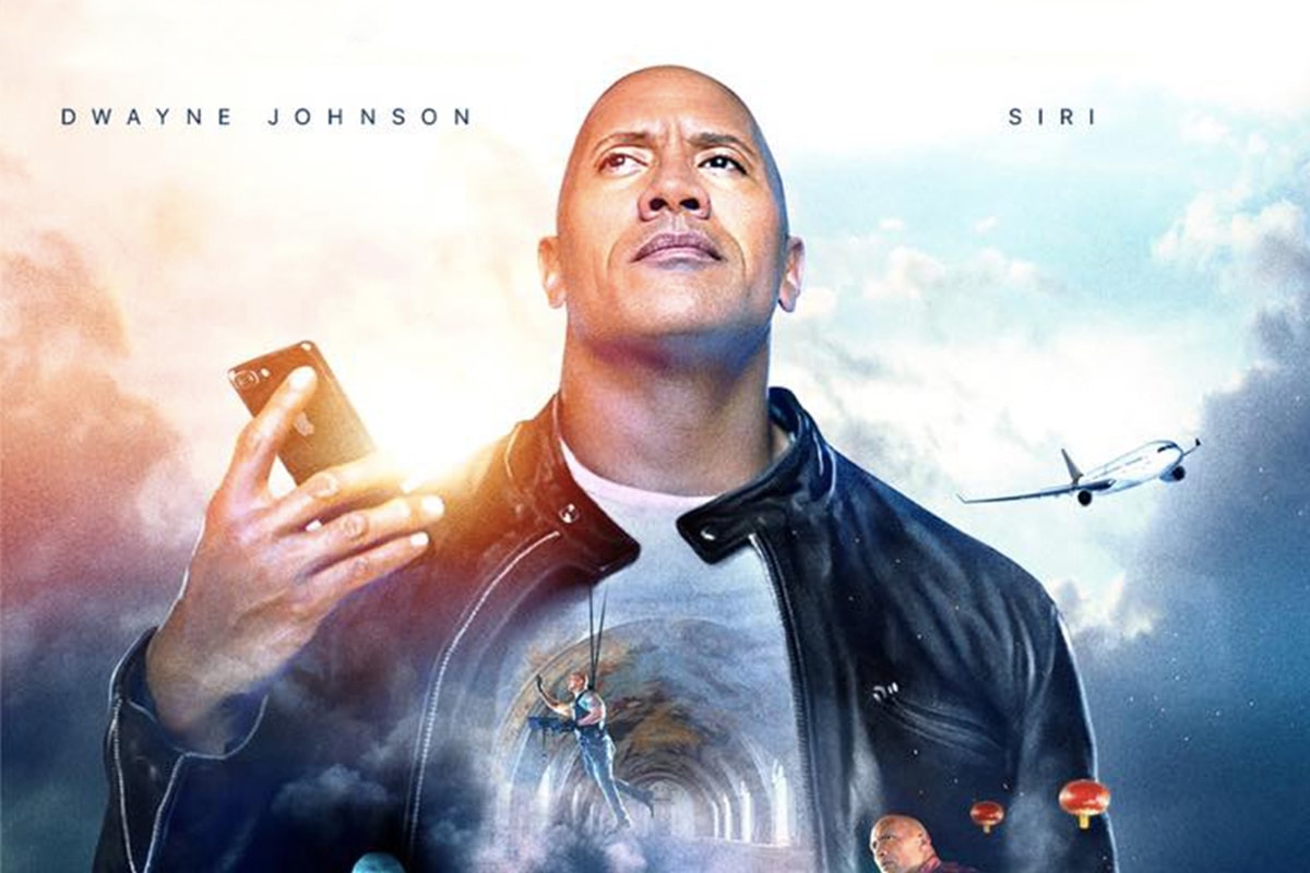Siri 將與「The Rock」Dwayne Johnson 共同出演新電影
