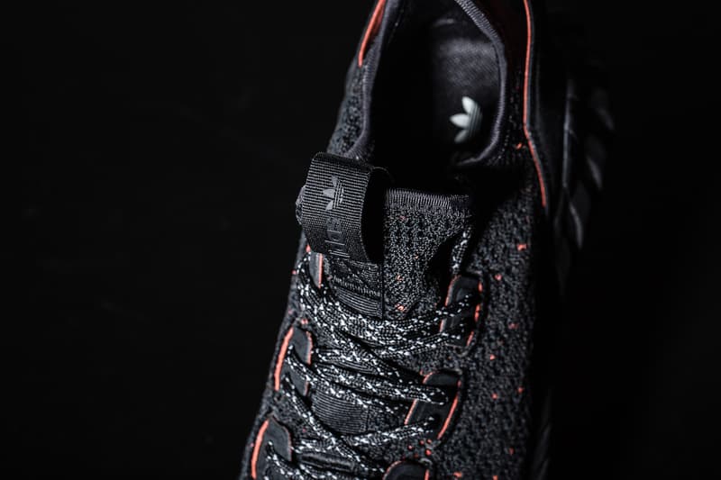 adidas Originals Tubular Doom Sock 全黑配色設計