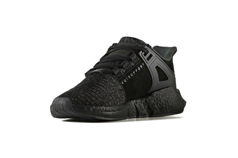 adidas Originals EQT Support 93/17「Black Friday」全黑配色發售信息公開