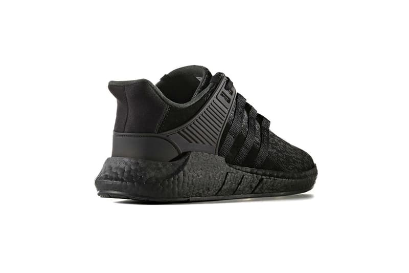 adidas Originals EQT Support 93/17「Black Friday」全黑配色發售信息公開