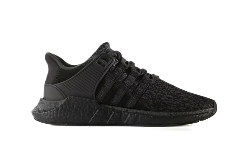 adidas Originals EQT Support 93/17「Black Friday」全黑配色發售信息公開