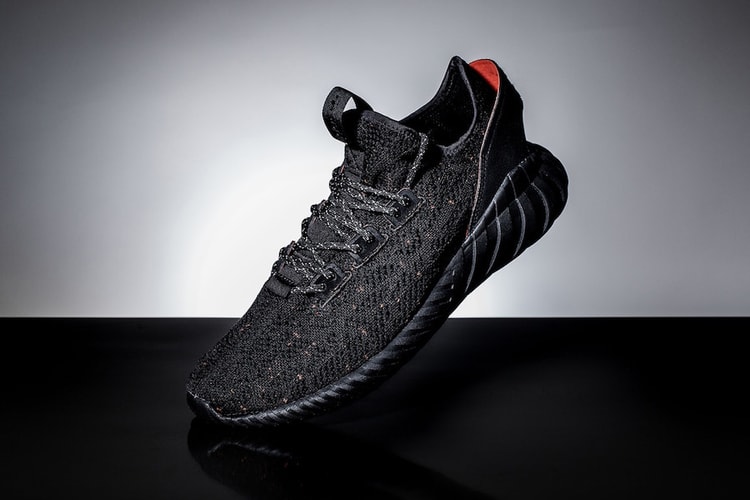 adidas Originals Tubular Doom Sock 全黑配色設計