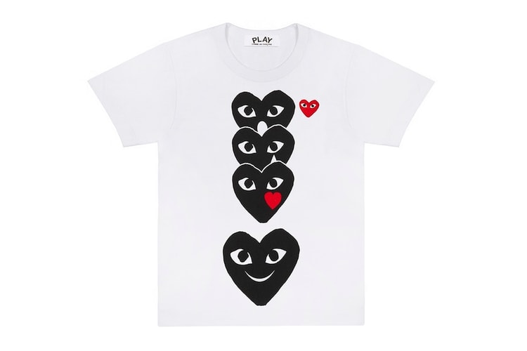 COMME des GARÇONS PLAY 推出全新 Emoji T-Shirt 系列