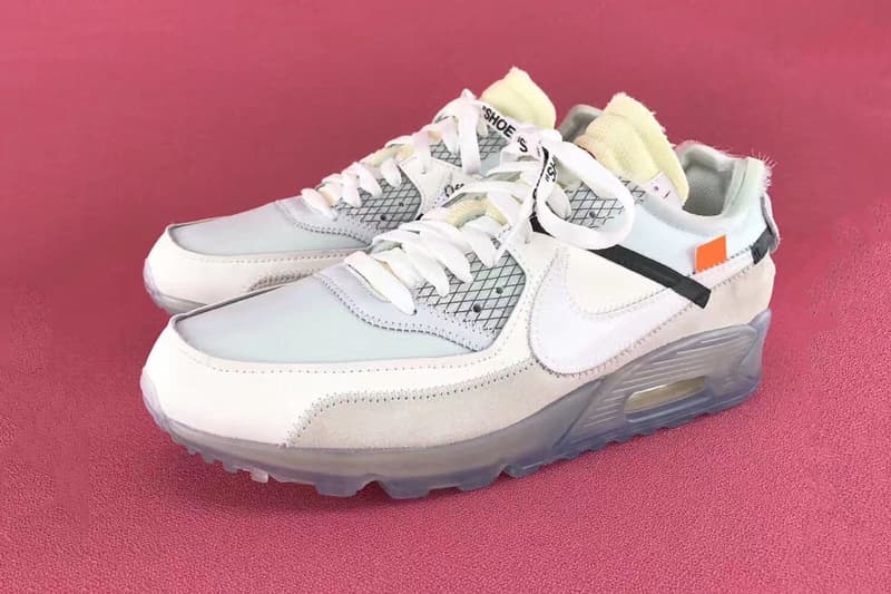 OFF-WHITE x Nike 聯名 Air Max 90 更多細節曝光