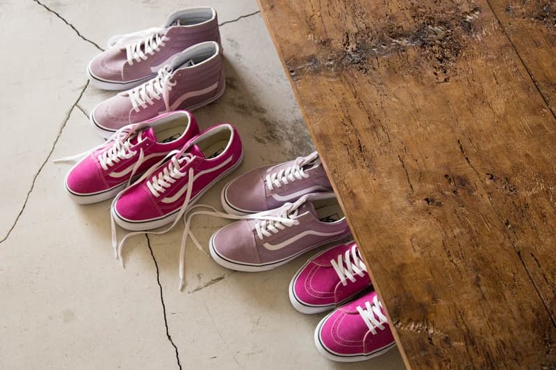 BEAUTY & YOUTH 獨佔限定 Vans 全新粉色系列