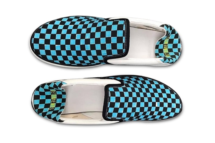 Vans 經典啟發-Vetements 將推出棋盤格 Slip-On 鞋款