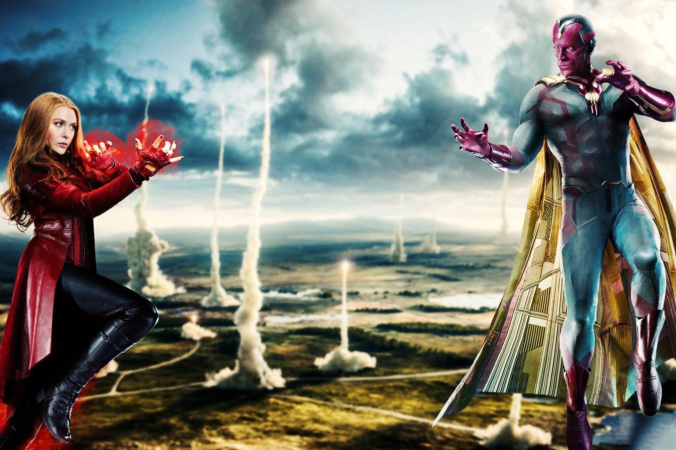 Scarlet Witch 與 Vision 將在《Avengers: Infinity War》確立戀愛關係