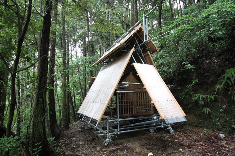 Kikuma Watanabe 打造可移動神社「山車社殿」