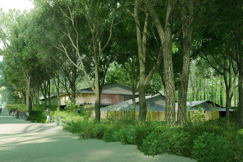 隈研吾建築都市設計事務所打造東京「明治神宮博物館」