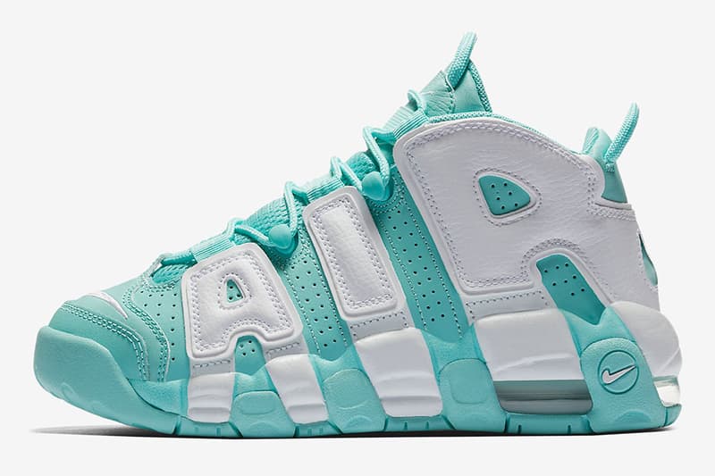 Nike Air More Uptempo 推出女生專屬全新「Island Green」配色