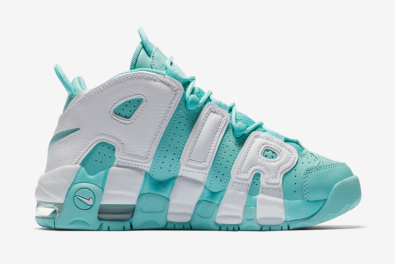 Nike Air More Uptempo 推出女生專屬全新「Island Green」配色