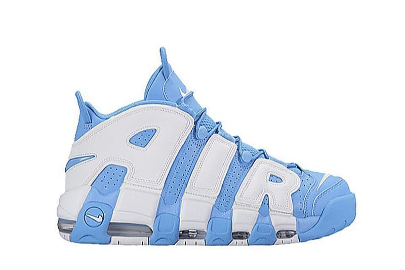 Nike Air More Uptempo 全新配色設計「University Blue」