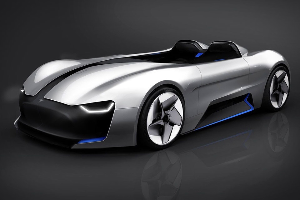 Tesla Roadster 敞篷超跑概念車設計曝光