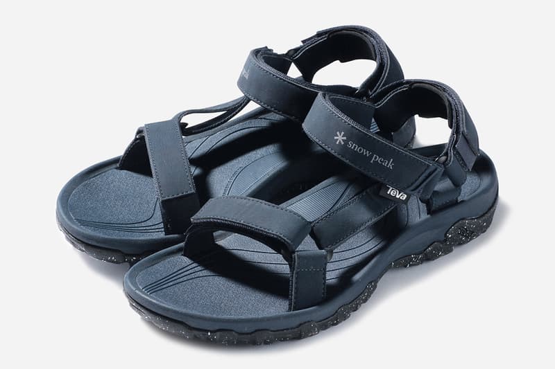 頂尖戶外品牌聯合製造－Snow Peak x Teva Hurricane XLT 機能涼鞋