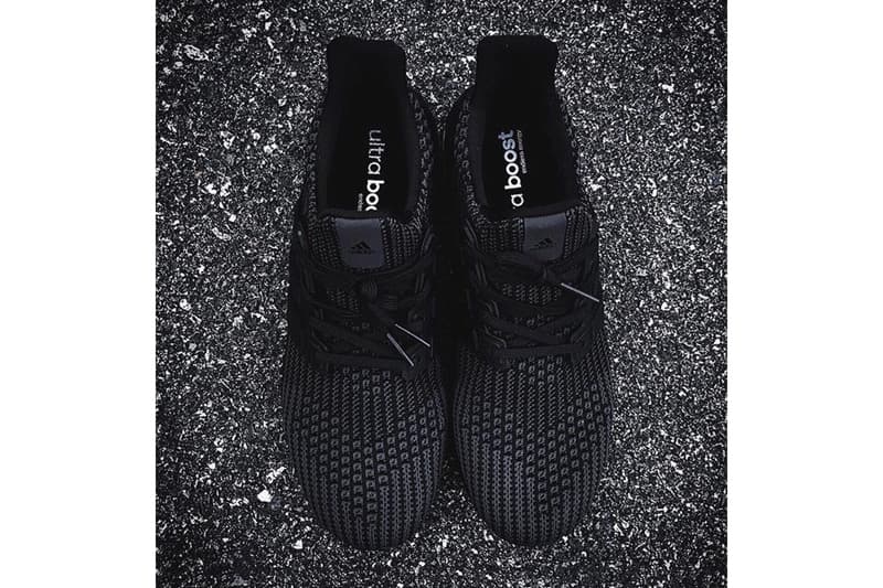 adidas UltraBOOST 4.0「Triple Black」全黑配色更多細節諜照曝光